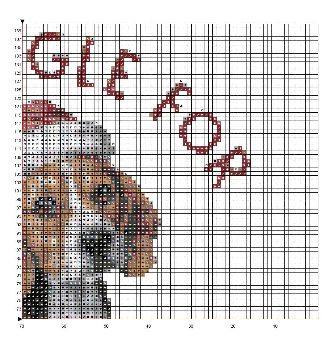 I'll Beagle For Christmas Cross Stitch Pattern | Funny Dog Holiday Embroidery | Instant Digital PDF Download