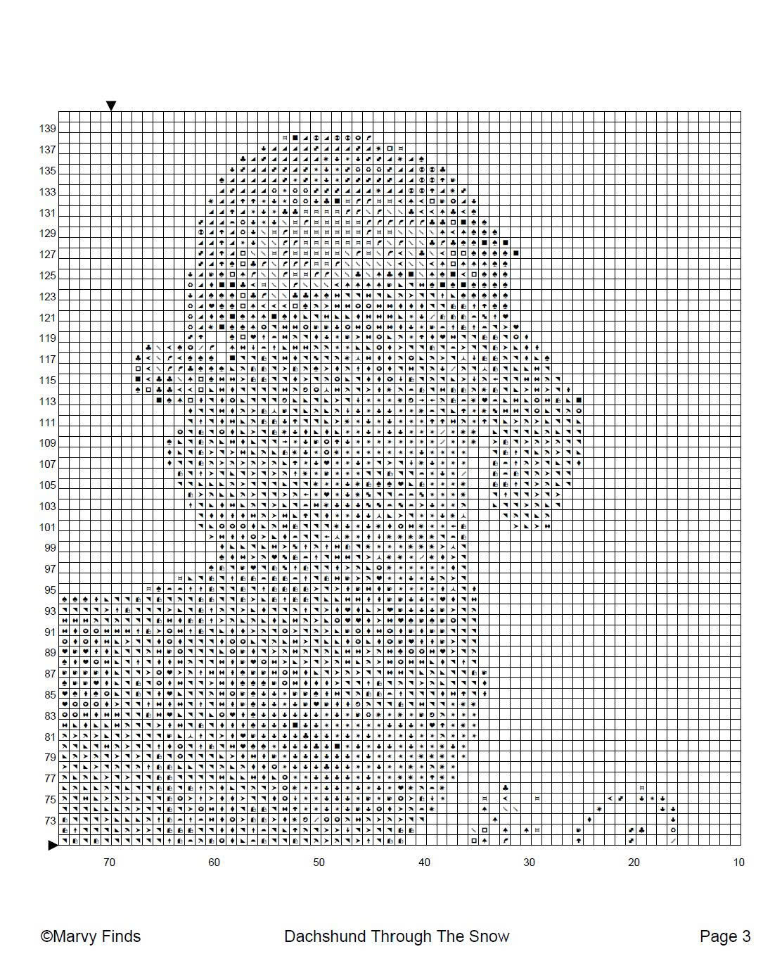 Dachshund Through The Snow Christmas Cross Stitch Pattern | Funny Wiener Dog Holiday Embroidery | Instant PDF Download