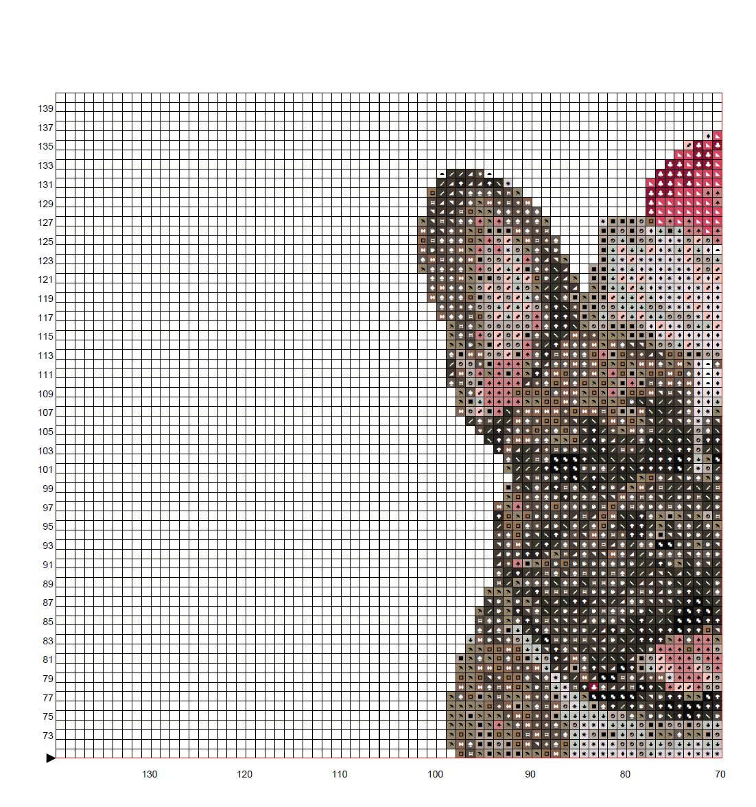 Frenchie Claus Christmas Cross Stitch Pattern | Funny French Bulldog Holiday Embroidery | Instant PDF Download