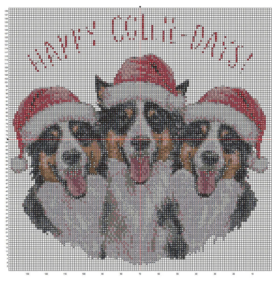 Happy Collie-Days Christmas Cross Stitch Pattern | Funny Border Collie & Shepherd Dog Holiday Embroidery | Instant PDF Download