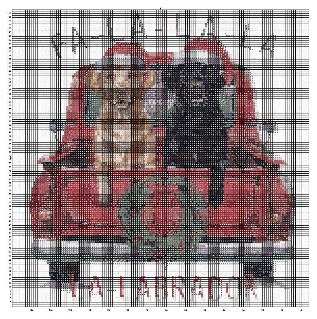 Product Title: Fa La La La-Labrador Christmas Cross Stitch Pattern | Yellow & Black Lab Red Truck Embroidery | Instant PDF Download