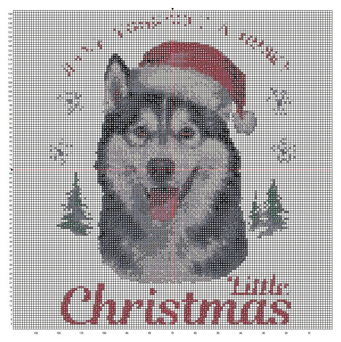 Have Yourself a Husky Little Christmas Cross Stitch Pattern | Funny Siberian Husky Holiday Embroidery | Instant PDF Download