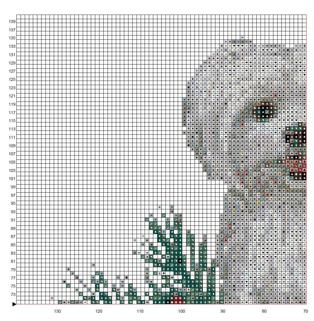 Deck the Halls with Boughs of Maltese Cross Stitch Pattern | Funny White Dog Christmas Embroidery | Instant PDF Download