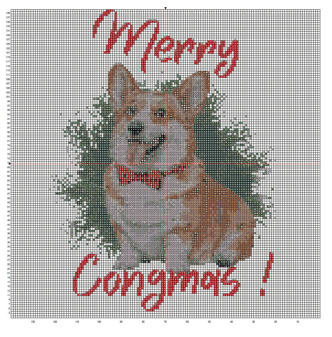 Merry Corgmas Christmas Cross Stitch Pattern | Funny Corgi Dog Holiday Embroidery | Instant PDF Download