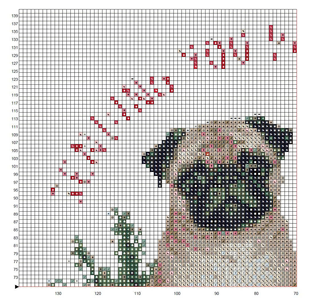 Pugs and Kisses Christmas Cross Stitch Pattern | Funny Pug Duo Holiday Embroidery | Instant PDF Download