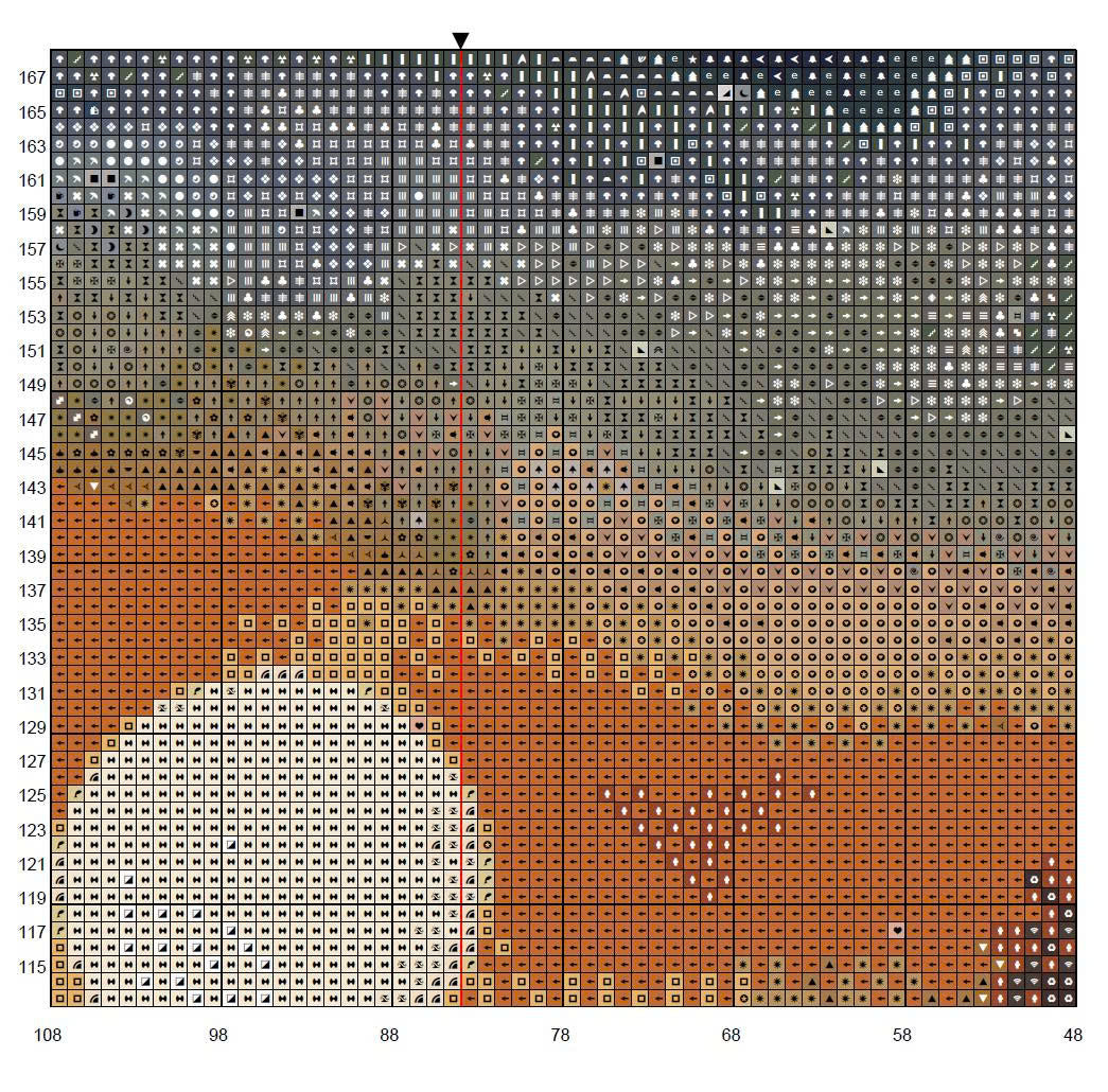 Winter Twilight Village Cross Stitch Pattern | Fiery Sunset & Snow Village Landscape | Instant PDF Download