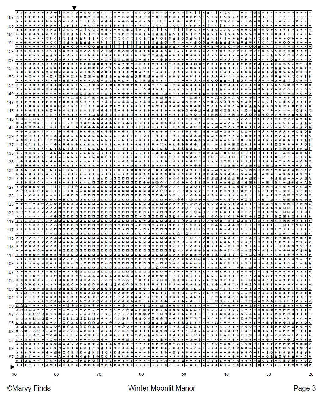 Winter Moonlit Manor Cross Stitch Pattern | Cozy Sunset & Snow Landscape | Instant PDF Download