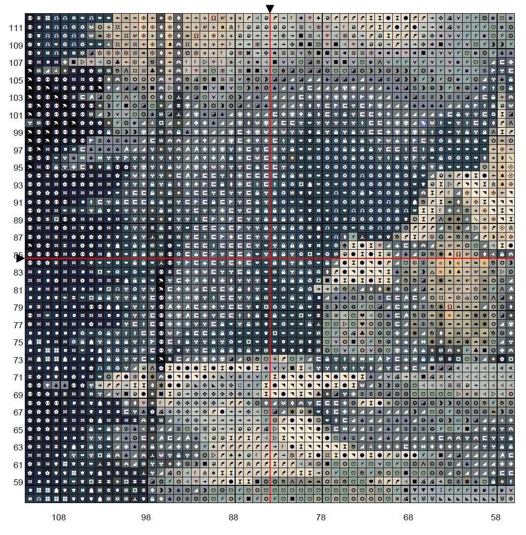 Winter Sanctuary Chapel Cross Stitch Pattern | Ethereal Watercolor Snow Landscape | Instant PDF Download